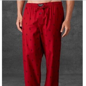 Men’s Cotton Logo Pajama Pants Polo Ralph Lauren